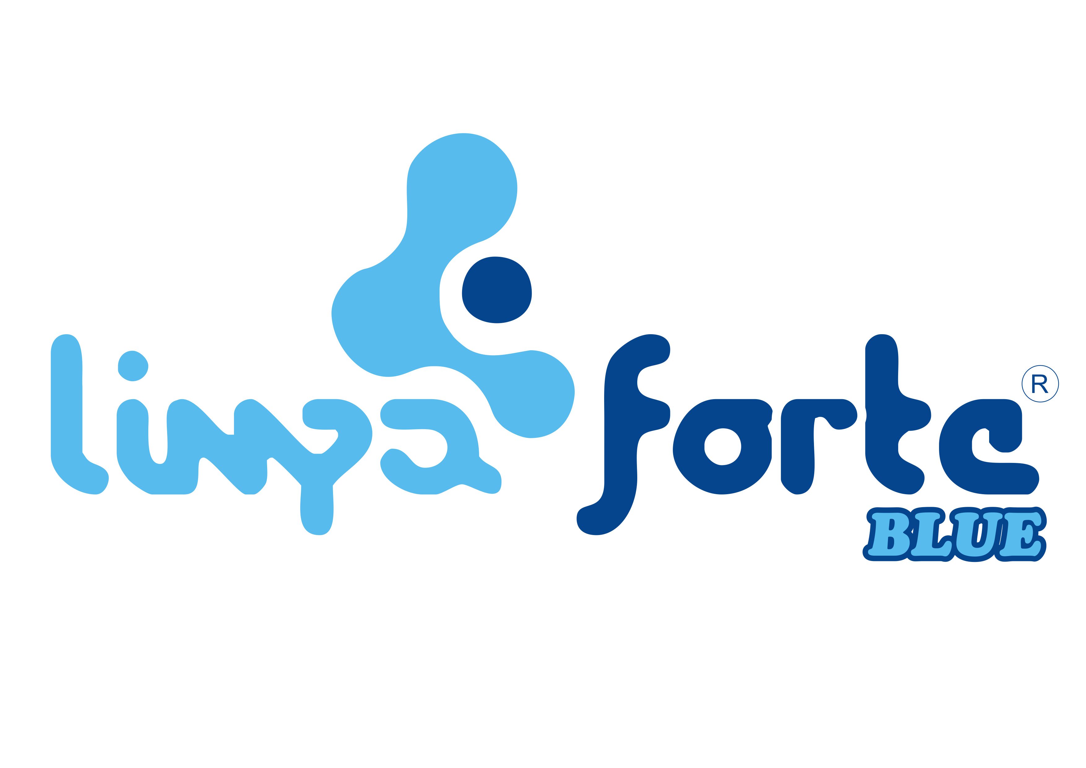 Logo Limpa Forte Blue